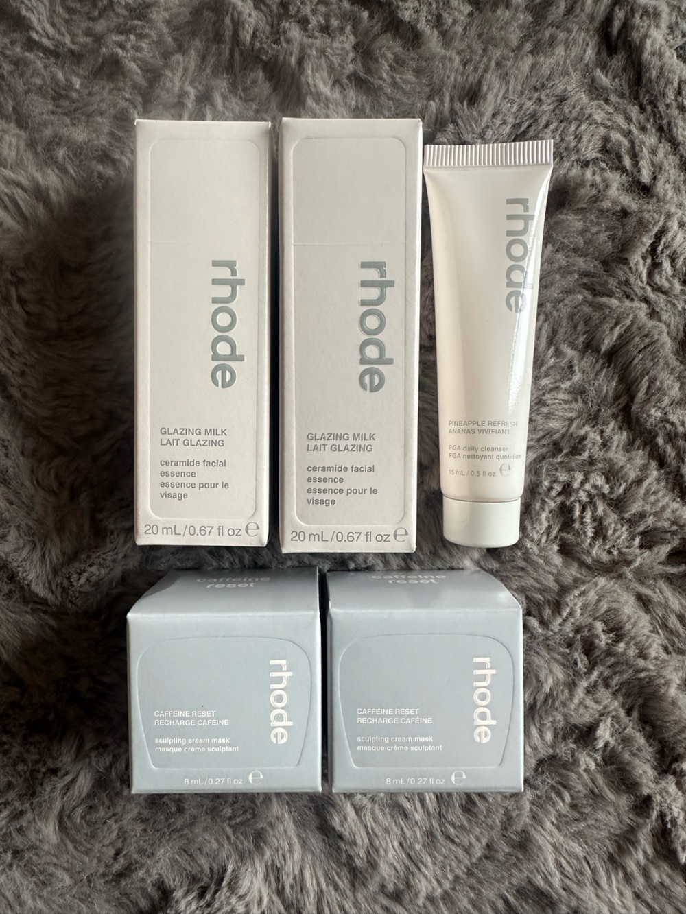 RHODE Glazing Milk Facial Essence - Travel Sizes